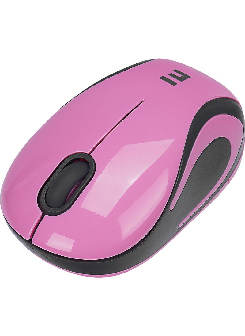 Everest SMW-555 USB Pink 2.4ghz Optical Wireless Mouse  - Image 5