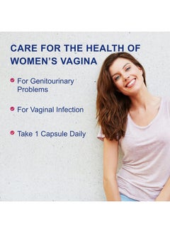Life-Space Life-Space Probiotic for Women, Support Healthy Vaginal Microflora & Comfort, BV & VVC Infection Treatment, Urinary Tract Health, Lactobacillus rhamnosus, 6.3 Billion CFU, Multi Strain - 60 Capsules  - Image 4