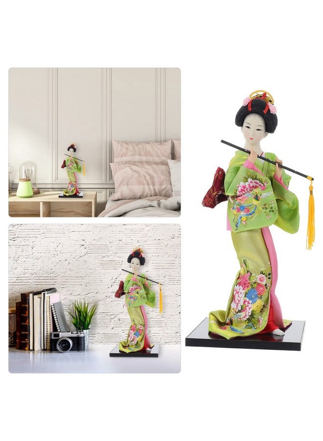 STOBOK 12 Inch Japanese Geisha Doll Creative Geisha Doll Japanese Style Geisha Figurine Tabletop Geisha Doll Ornaments for Home Decor, Party Fvors - Image 4
