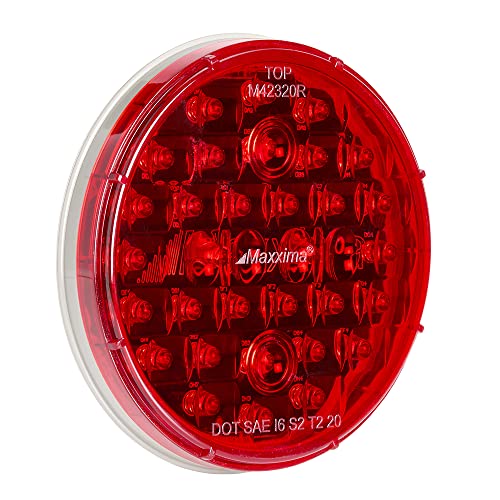 Maxxima M42320R 32 LED Red 4" Round Stop/Tail/Turn Light - Image 2