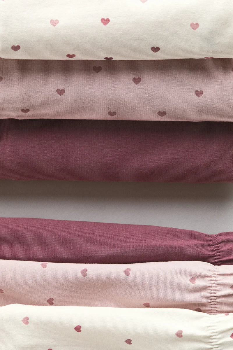H&M 6-piece cotton set
