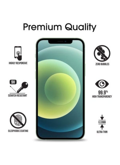 Compatible with iPhone 11 Pro Screen Protector, iPhone Xr Screen Protector, iPhone 11, Xr Tempered Glass Screen Protector