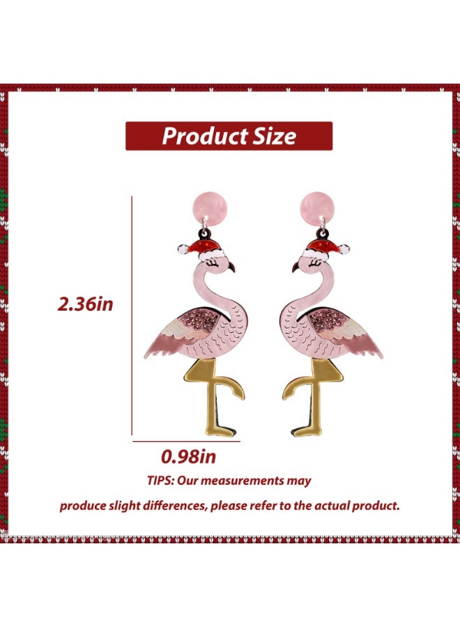 Y&D Christmas Earrings For Women, Drop Earrings Holiday Jewerly Festive Decorations Accessorie - Image 2