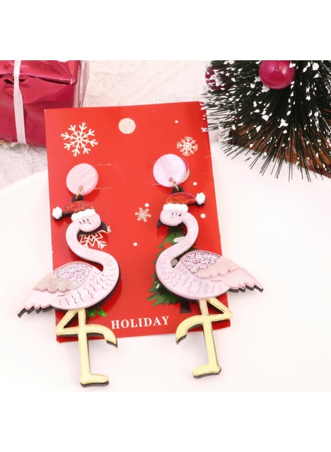Y&D Christmas Earrings For Women, Drop Earrings Holiday Jewerly Festive Decorations Accessorie - Image 4