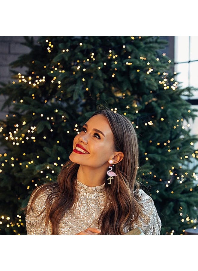 Y&D Christmas Earrings For Women, Drop Earrings Holiday Jewerly Festive Decorations Accessorie - Image 5