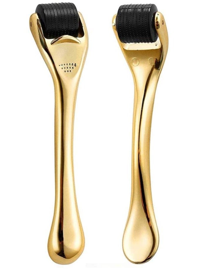 ORiTi Derma Roller Titanium 540 Micro-needle Roller 2pcs Set - 0.25mm and 0.5mm - Image 1