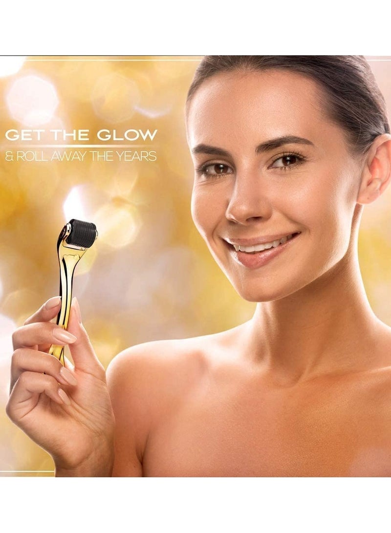 ORiTi Derma Roller Titanium 540 Micro-needle Roller 2pcs Set - 0.25mm and 0.5mm - Image 3