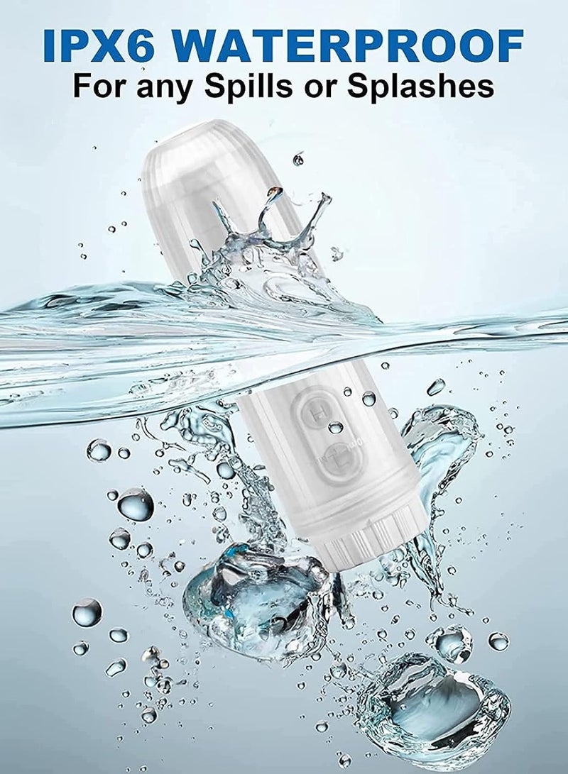 Portable Electric Bidet for Baby Care Pregnant Women Disabled 180 Degree Adjustable Travel Friendly White  - Image 4