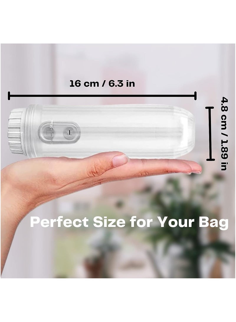 Portable Electric Bidet for Baby Care Pregnant Women Disabled 180 Degree Adjustable Travel Friendly White  - Image 5