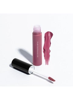 Ruby's Organics Liquid Lip Crème ; Liquid Lipstick ; Highly Pigmented Soft Velvet Finish Creamy Moisturising Nourishing ; Natural Organic Makeup Vegan Parabenfree For Dry Lips ; Wallflower 6.5Ml  - Image 2