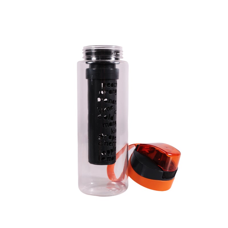 Herevin 650 cc Water Bottle with Infuser-Como-Orange-Special Polybag - Image 3