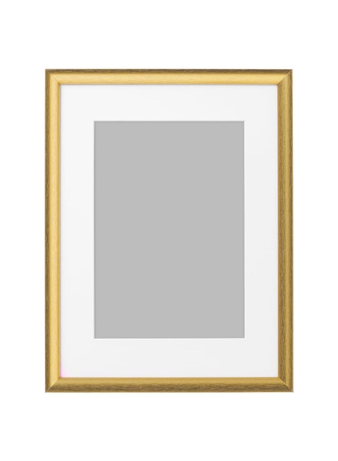 SILVERHÖJDEN إطار، لون ذهبي، 30×40 سم - Image 1