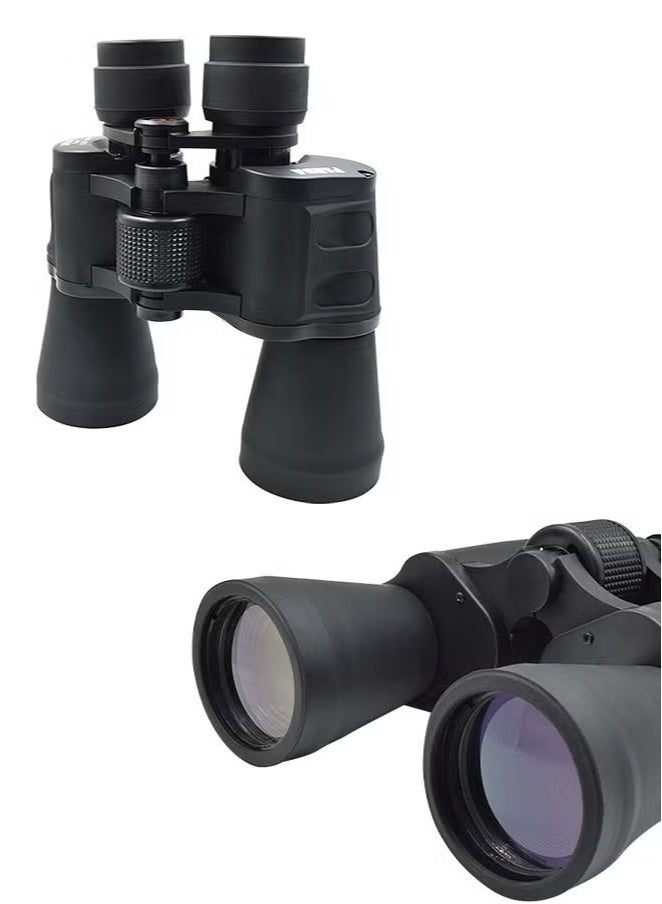 بوشنيل منظار عسكري مقاس 20x50 للبالغين والمراهقين - منظار تكتيكي قوي مع مدى 168/2000م - بصرية احترافية مقاومة للماء لمشاهدة الطيور، الصيد، مراقبة النجوم، الفلك، الحفلات الرياضية والثقافية. - Image 4