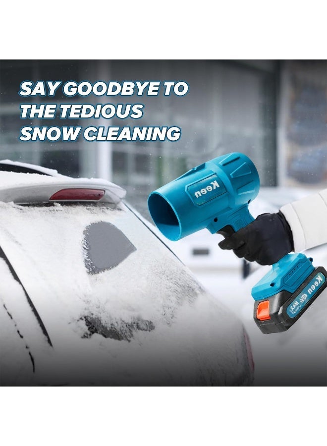 Keen Cordless Handheld Air Blower 48V MAX, Portable Electric Air Duster, High Speed Turbo Air Blower, Rechargeable Cleaning Blower with Battery & Charger, Variable Speed Dust Blower for Car Detailing, Workshop, Garage, Home, Garden & Outdoor Cleaning . - Image 3