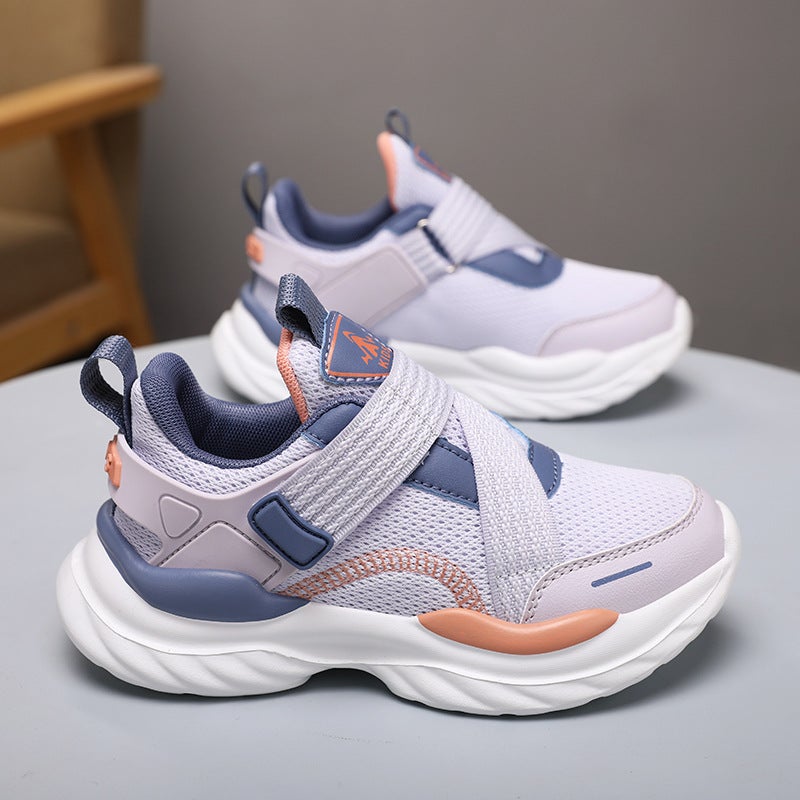 Children'S Mesh Running Shoes Lightweight Small And Medium-Sized Boys Baby Shoes Joker Toddler Shoes Girls Shoes A Generation Of Hair - Image 4