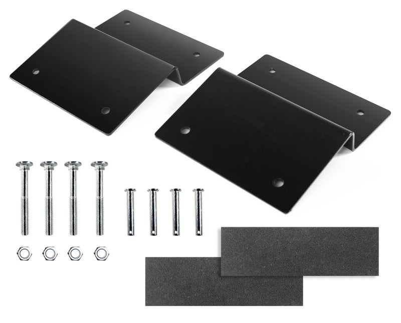 MAXXHAUL 50872 Steel Ramp Top Kit - Quickly Create Your Own Ramps with 2"x8" Planks to Safely Load ATV Motorcycle and Lawn Equipment On and Off Your Vehicle - Image 1