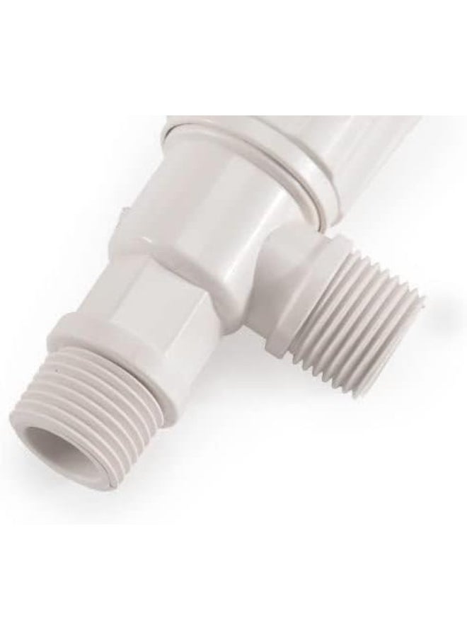Biella Pvc-U Water Supply Fittings Angle Valve (V43) 1/2Inch  - Image 2