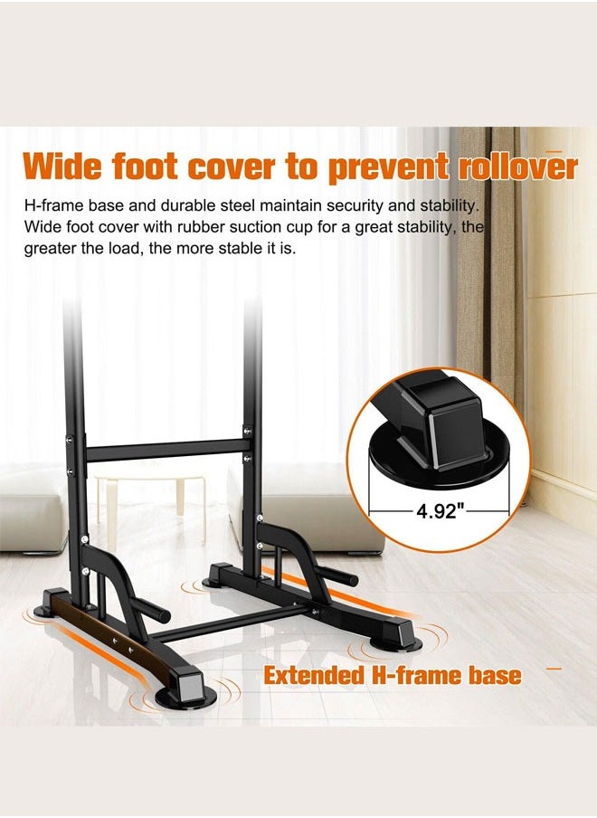WEMART Power Tower Pull Up Dip Station Assistive Trainer Multi-Function Home Gym Strength Training Fitness Equipment grip strength trainer 400KG  - Image 4
