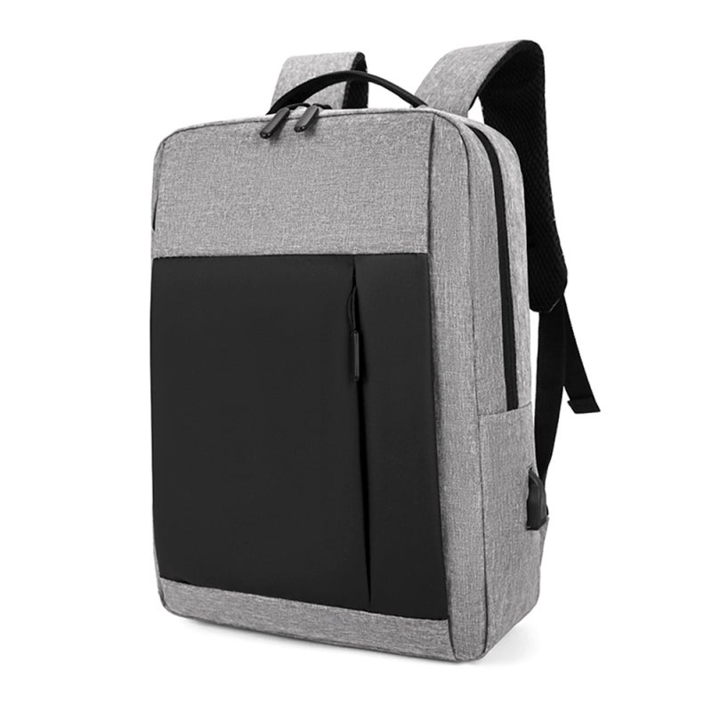 Laptop Bag 15.6-Inch Water-Resistant Oxford Fabric - Large Spacious Interior USB Charging Port Load-Reducing Breathable Shoulder Straps for Business People Students Travelers - Image 1