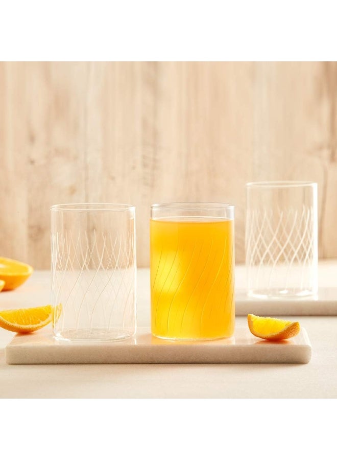 بوروسيل نظارات (كبيرة) كاسكيد 350 مل، مجموعة من 6 - Image 1