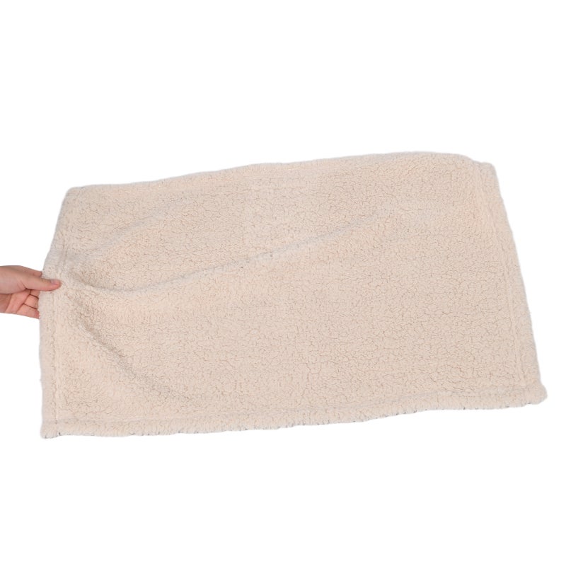 Cat Blanket: Warming Pet Dog Blanket For Crate - Coral Fleece Rectangular Mat Furniture Mat For Cats And Small Dogs Indoor Use - Image 3