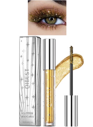 Glitter Mascara for Very Sparkling Eyes Makeup Sparkling Glitter Colored Mascara for Eyelashes Shiny Diamond Glitters Mascaras Makeup Lash Thickening Lengthening Mascara Gold 02 - pzsku/ZAA68D38E6C6DD208189BZ/45/_/1737031206/8b438ba8-37db-45a4-a175-1563826c6d37