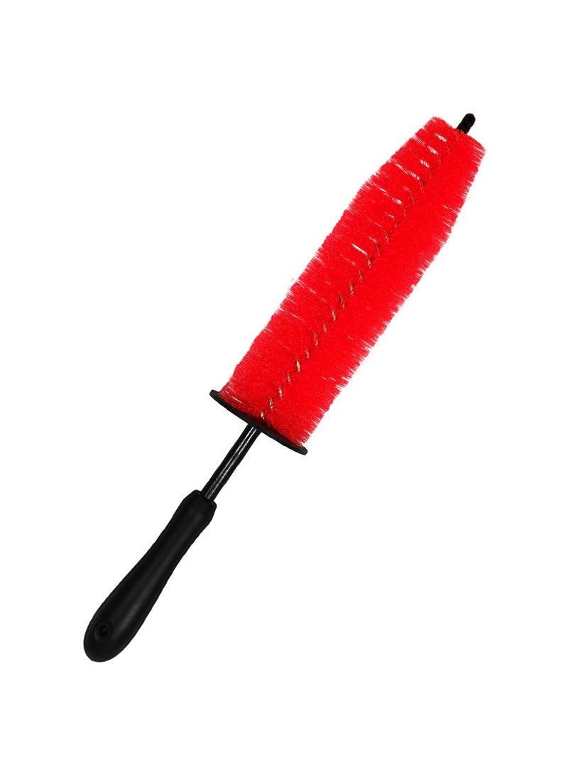 فرشاة تنظيف عجلة السيارة وحافة الإطارات، فرشاة عجلة بطول 415 مم، وقطر 65 مم - Image 2