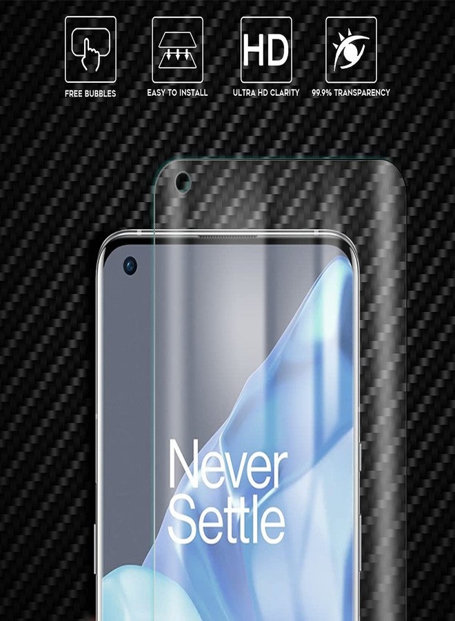 Orzero (3 Pack) TPU Screen Protector Compatible for OnePlus 9 Pro (Not Glass) Protector De Pantalla with Alignment Tool Premium Quality High Definition Bubble-Free Anti-Scratch - Image 2