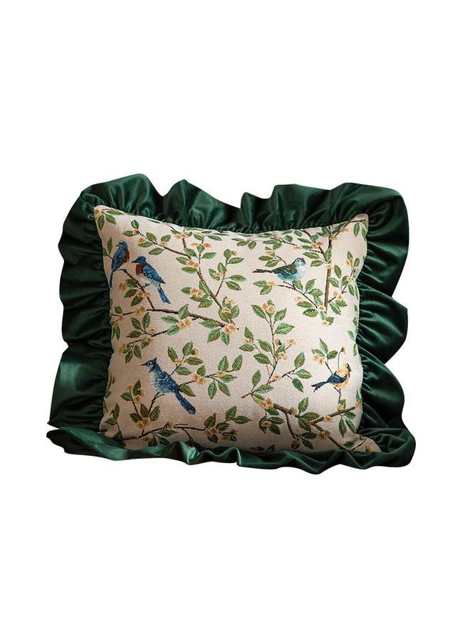 Bluejw - Light Luxury Retro Style Pillow American Style Homestay Sofa Model Room Back Pillow Living Room Sofa Back Pillow Bedside Cushion - Image 1