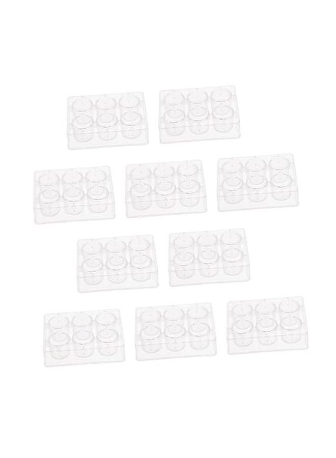 1 Set 10 Pcs Reaction Plates For Chemical Experiments And Classroom Teaching - Image 1