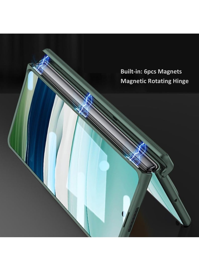 general Huawei Mate X5 Case with Hand Strap,360° Hinge Protection Built-in Screen Protector Mate X5 Cover,Hand Band Design with Foldable Kickstand Case - Image 2