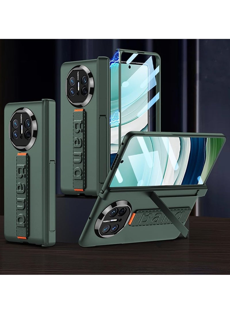 general Huawei Mate X5 Case with Hand Strap,360° Hinge Protection Built-in Screen Protector Mate X5 Cover,Hand Band Design with Foldable Kickstand Case - Image 1