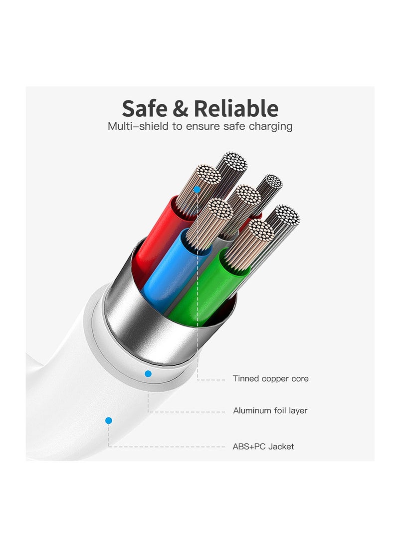 TWB Premium Type-C to Lightening cable 20W Power Delivery up to 3.0A fast charging High speed data Transfer 1m Length compatible with IOS13.1  - Image 5