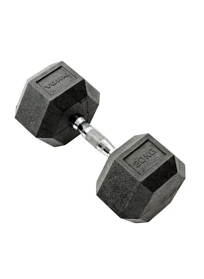 YORK Dumbbell 20 Kg One Piece - Image 1