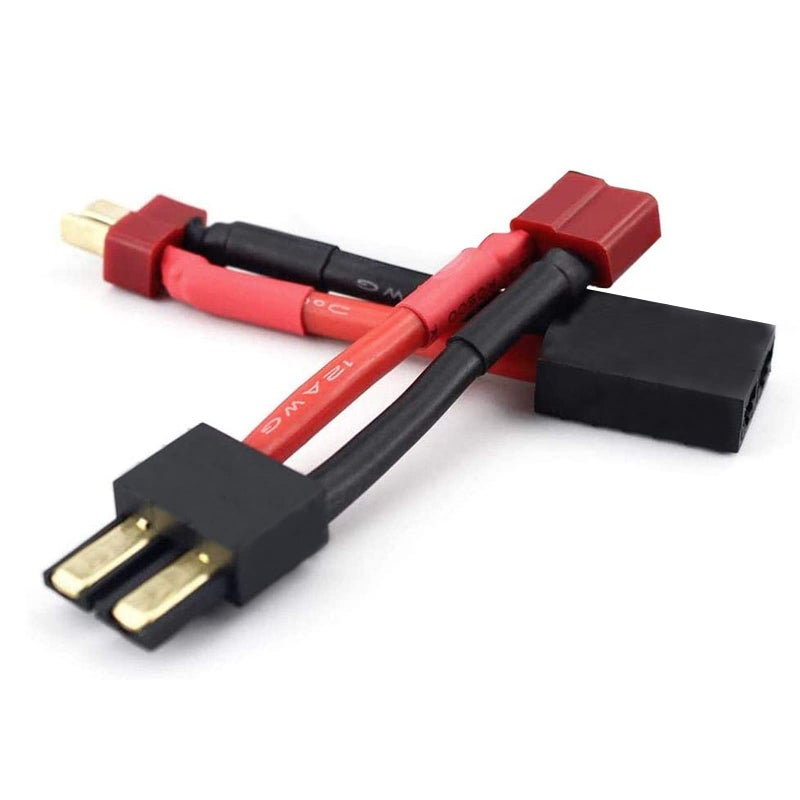 FLY RC 2Pairs T Plug Rc Lipo Battery Charger Cable Compatible with SlashRustlerStampedeBanditE Revo RC Car - Image 5