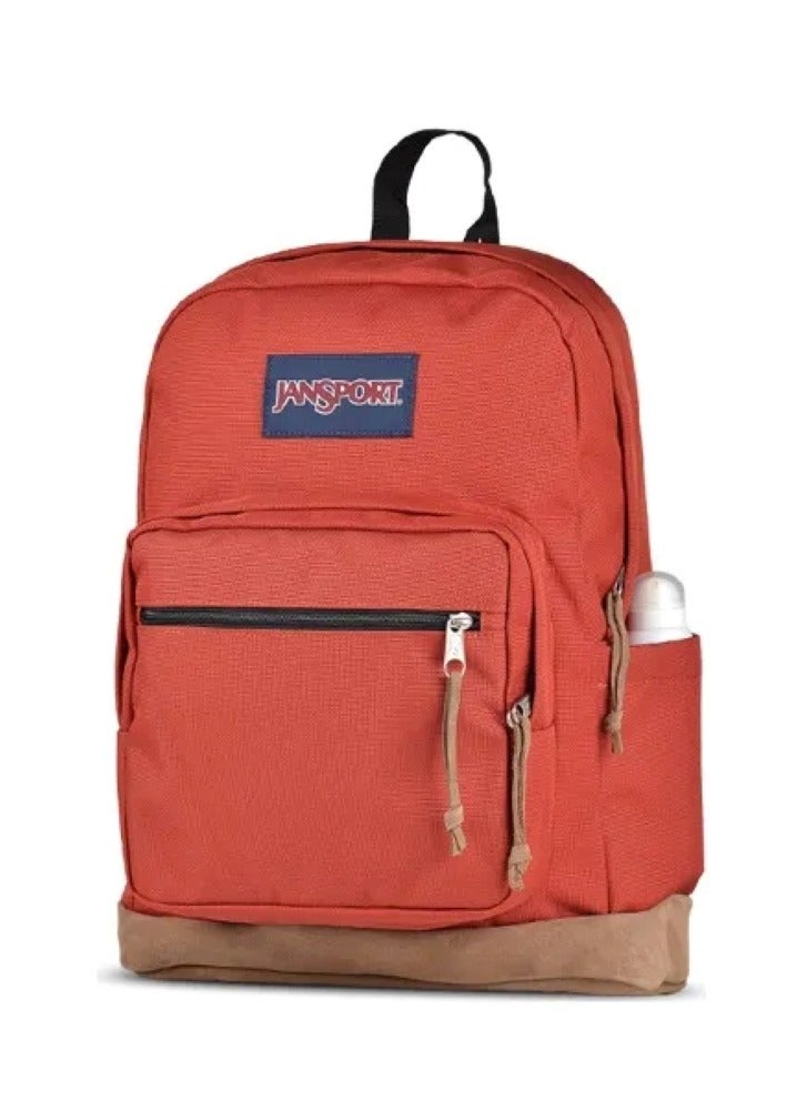 JANSPORT 【School season】Classic Colorful School Bag with Leather Computer Compartment Must-Have Back-to-School Travel Bag Laptop Bag for Students - Image 2