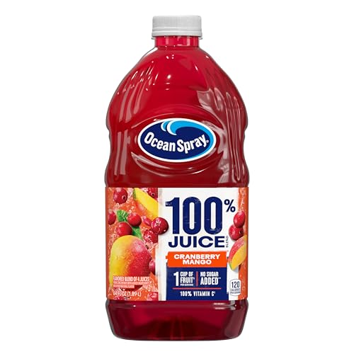 Ocean Spray 100 Juice Cranberry Mango Juice Blend 64 Fl Oz Bottle - Image 1