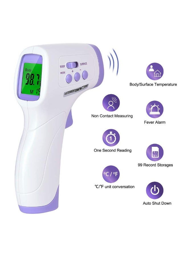 Infrared Thermometer – Contactless Forehead Thermometer for Adults and Kids, Easy-to-Use Temporal Thermometer for Fever - Image 4