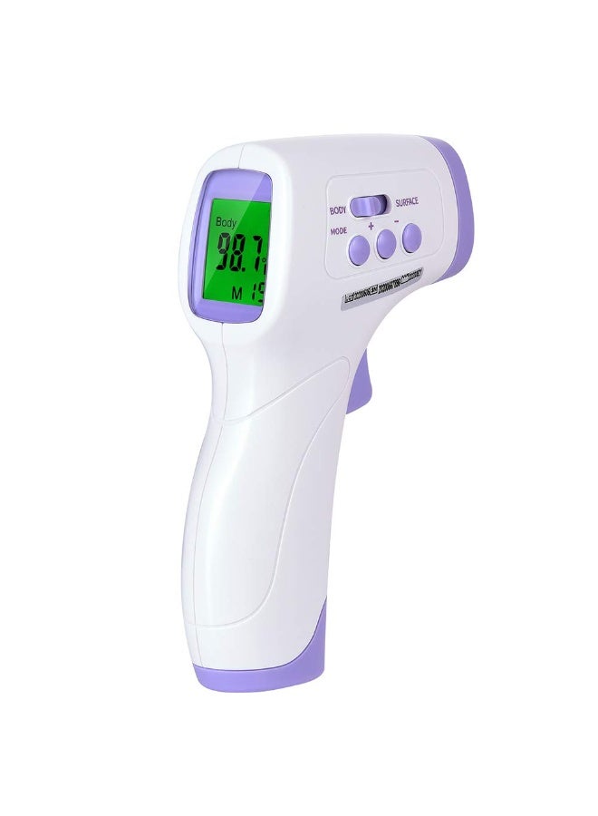 Infrared Thermometer – Contactless Forehead Thermometer for Adults and Kids, Easy-to-Use Temporal Thermometer for Fever - Image 1