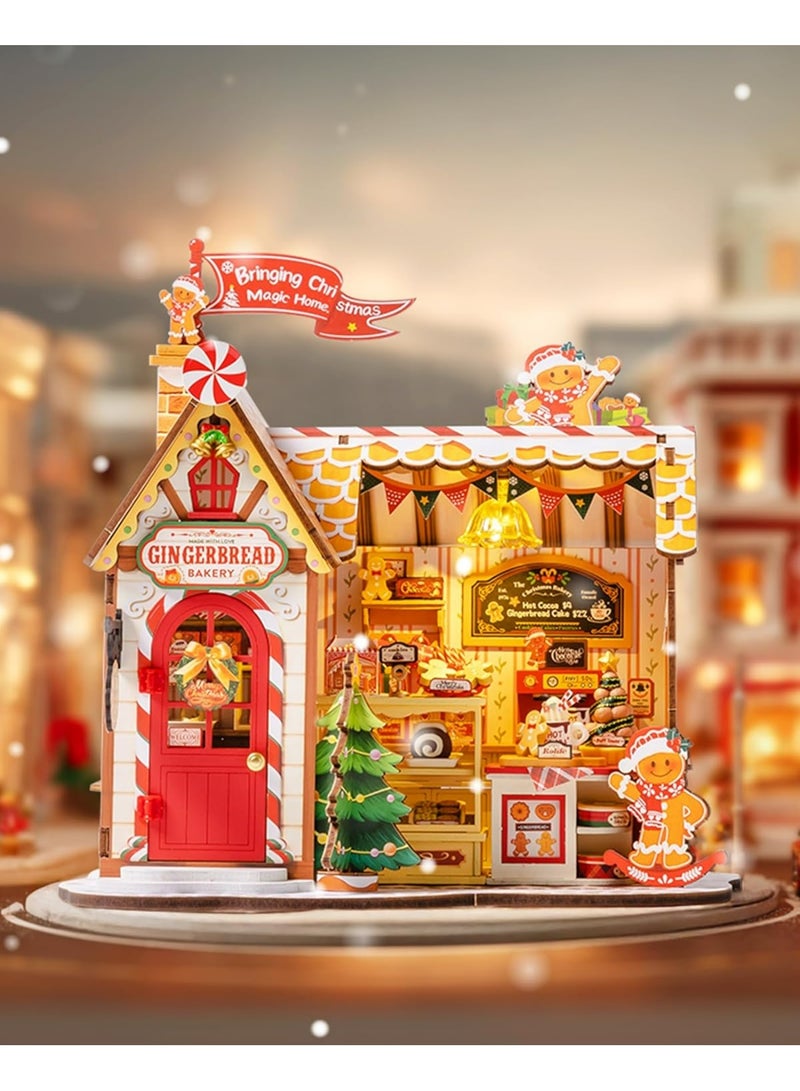 روبوتايم رولايف منزل خبز الزنجبيل للتركيب اليدوي - منزل مصغر DG176 - Image 4