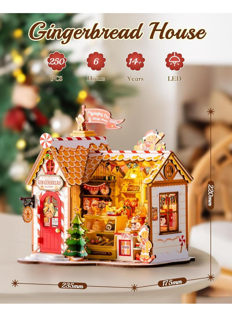 روبوتايم رولايف منزل خبز الزنجبيل للتركيب اليدوي - منزل مصغر DG176 - Image 3