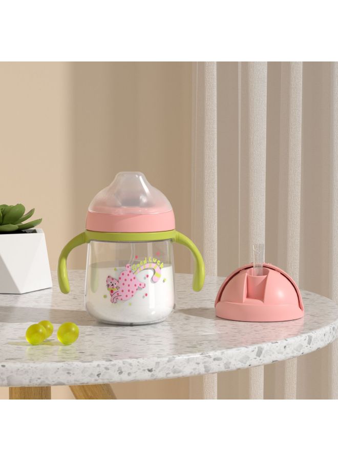 Tritan Children's One-year-old Water Cup Duckbill Cup Drinking Cup Baby Out Water Bottle Straw Cup Baby Bottle Drop-resistant