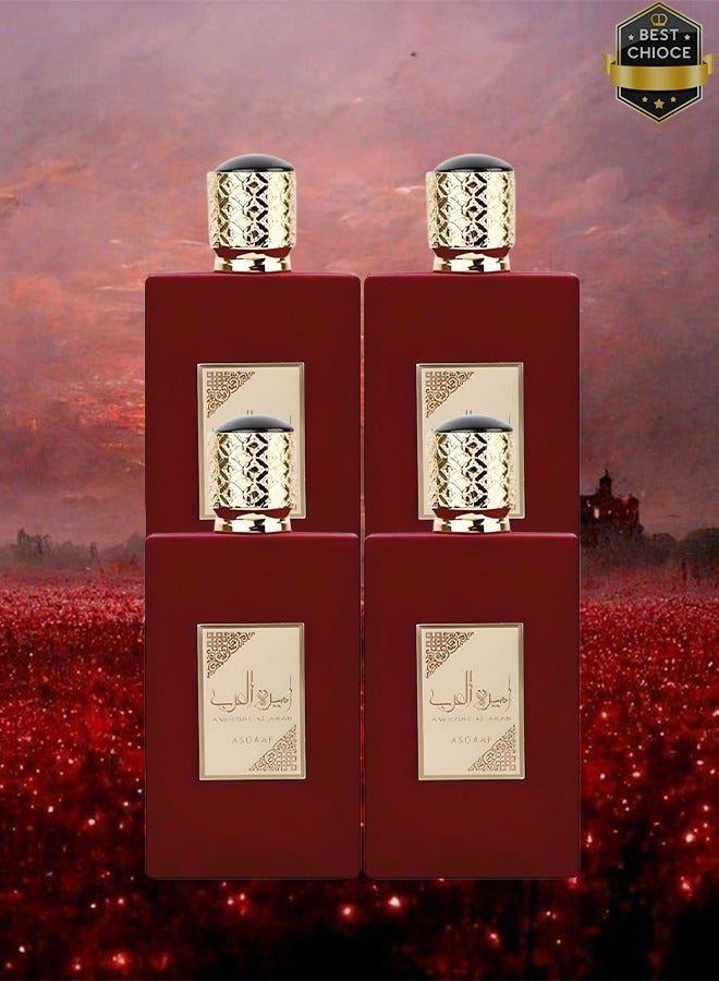 ASDAAF 4 Pieces Ameerat Al Arab Perfume 100ml EDP - Image 1