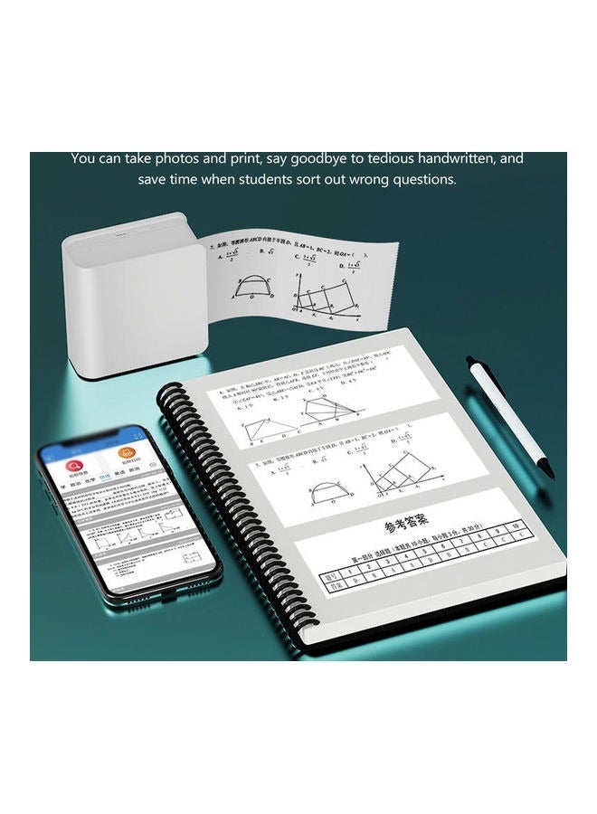 Label Making Machine Portable Thermal Label Printer Name And Price Pocket Size With Bluetooth and Wireless Connection APP For Home Office Supermarket Shop - Image 2