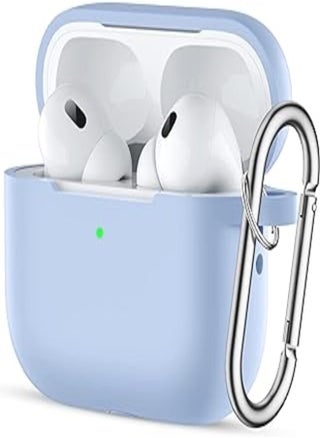 Easuny for AirPods Pro 2 Case Cover 2022 - Full Body Protective Silicone Case Compatible with New Apple AirPods Pro 2nd Generation Case, Shockproof Cover with Carabiner [Front LED Visible], Lilac - pzsku/ZAA69EEAC7A1FA19A2CDDZ/45/_/1717364351/bb474f33-6881-4c32-863e-56124028e26f