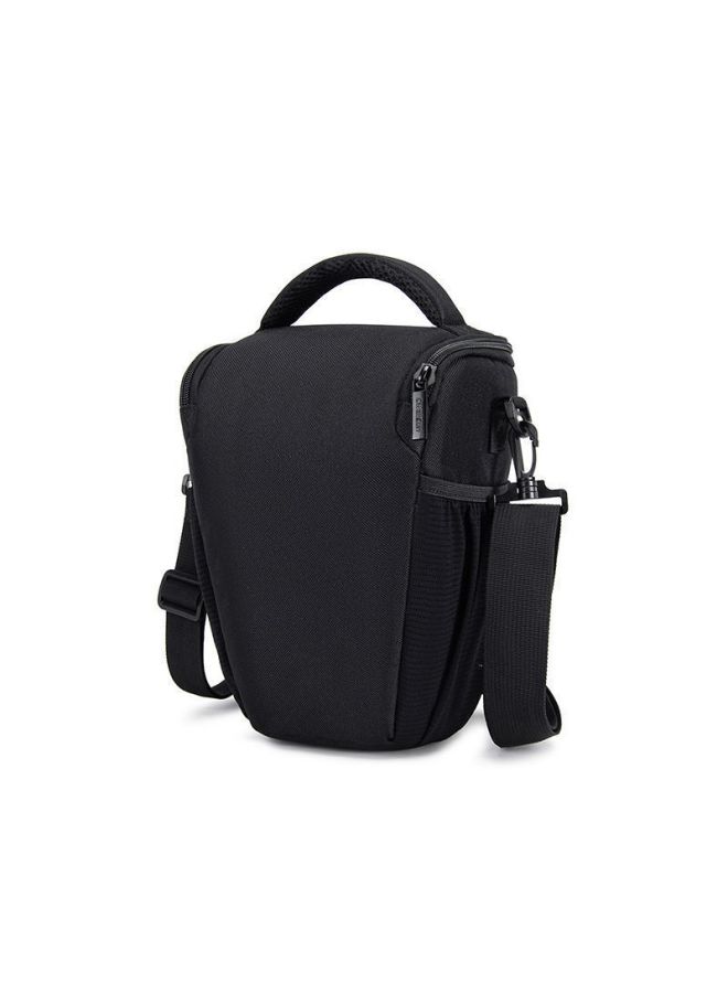 Cwatcun Hong Kong Shoulder Crossbody SLR Camera Bag Carden Photography Bag Digital Camera Bag Inner Bag-Color:Black Large Black (1 Machine, 1 Mirror + 1 Pack Of 2)  - Image 3