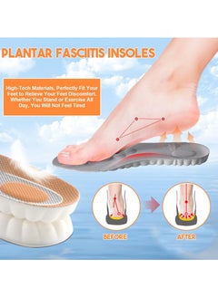 BreeJooy Cloud insoles,memory foam insoles for men and women,4D soft comfort insoles  - Image 2
