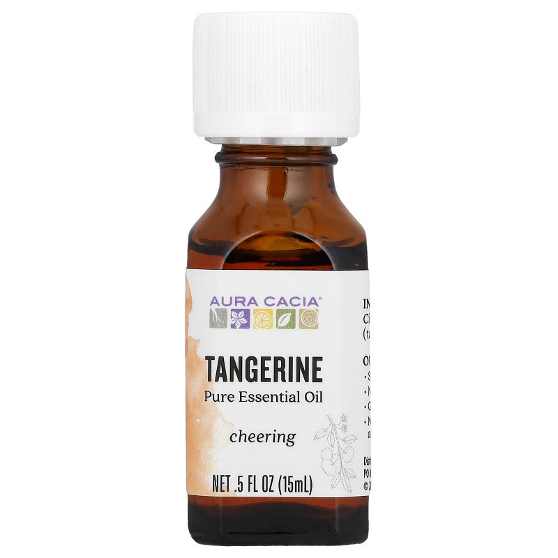 Aura Cacia Tangerine Essential Oil 0.5 fl. oz. - Image 4