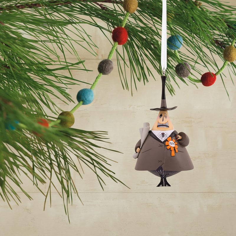 Hallmark Disney Tim Burton's The Nightmare Before Christmas Mayor Christmas Ornament (0003HCM0826) Updated modern design - Image 3