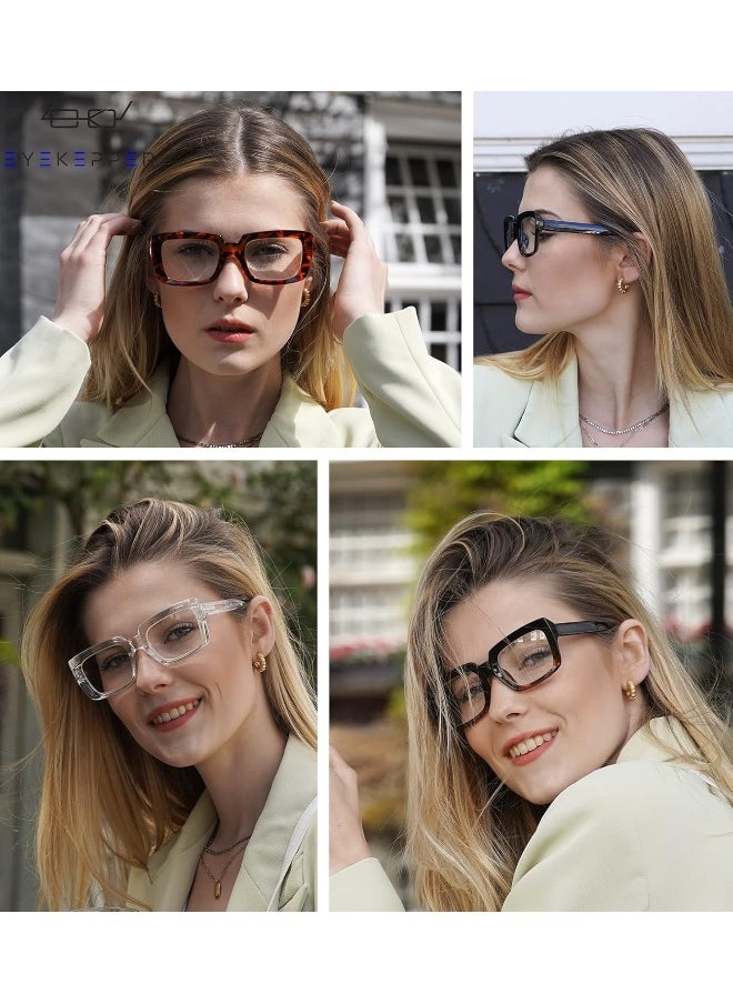 Eyekepper Eyekepper Women's Stylish Oversized Square Reading Glasses  - Image 2